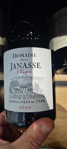 Vallée du Rhône Châteauneuf-du-pape Domaine La Janasse Chaupin 2019