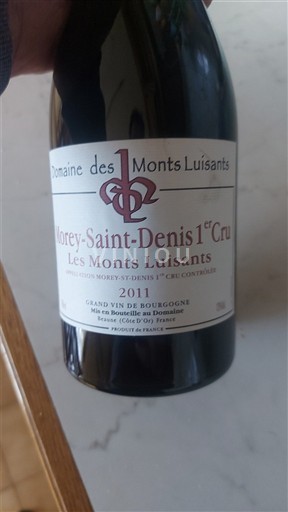 Burgundi Morey-Saint-Denis Premier Cru Domaine Des Monts Luisants Les Monts Luisants 2011