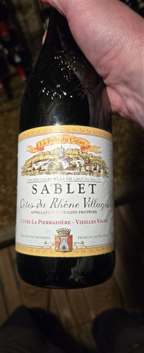 Rhônen laakso Määrittelemätön La Font du Canal La Pierradère - Vieilles Vignes 2022