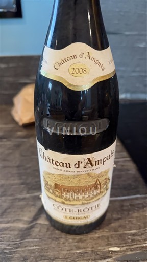 Thung lũng Rhône Côte-rôtie Château Ampuis 2010