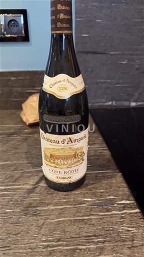 Thung lũng Rhône Côte-rôtie Château Ampuis 2008