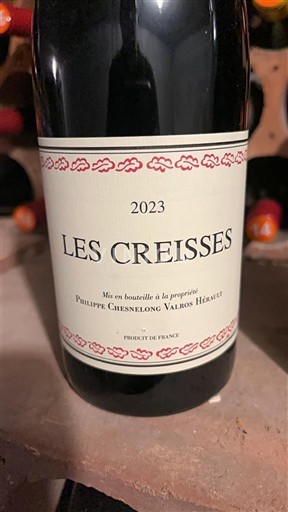 Languedoc și Roussillon Vin de Pays d'Oc Les Creisses 2023
