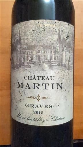 Bordeaux Graves Château Martin 2015