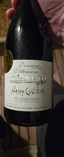 Languedoc Pic-saint-loup Domaine Villeneuve Happy Culteur 2023