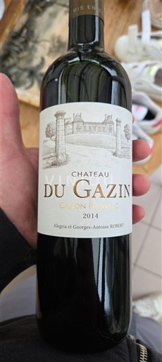 Bordeaux Canon-Fronsac Château Gazin 2014