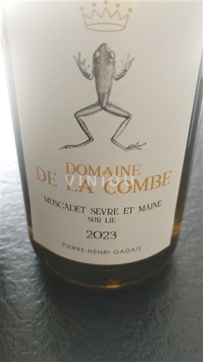 Loire Valley Muscadet Sèvre et Maine Pierre-Henri Gadais Domaine de la Combe 2023