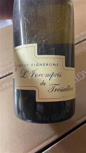 Loire Valley Saint-Pourçain Nebout Vignerons L'Incompris du Tressallier 2017