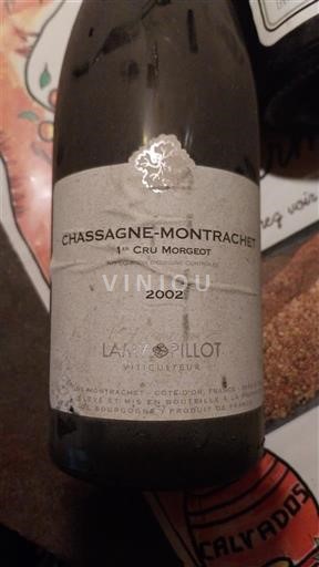 Burgundsko Chassagne-montrachet Premier Cru Lamy Pillot 1er Cru Morgeot 2002