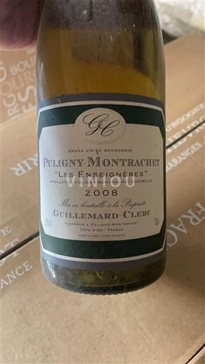 Bourgondië Puligny-Montrachet Guillemard-Clerc Les Enseignères 2008