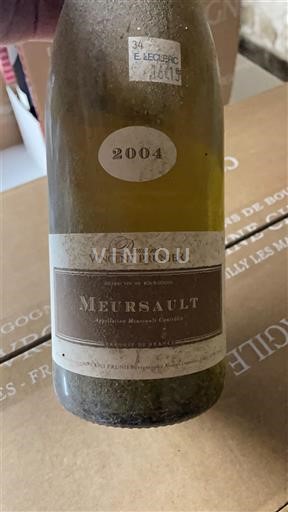 Burgund Meursault Domaine Vincent Prunier 2004
