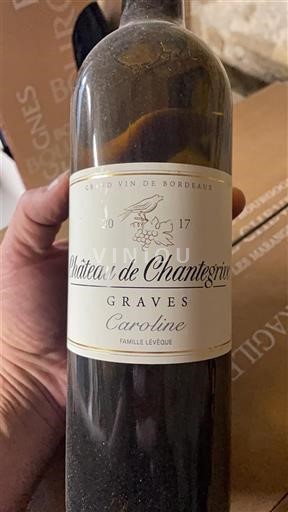 Bordeaux Graves Château Chantegrive Caroline 2017