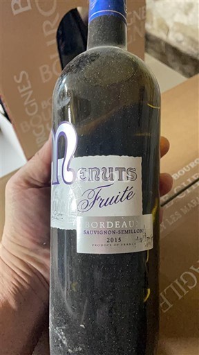 Bordeaux Nénuts Fruité 2015