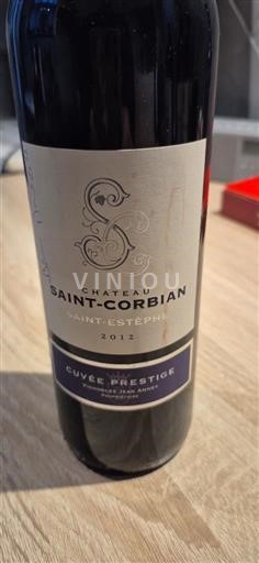 Bordeaux Saint-Estèphe Château Saint-Corbian Prestige 2012