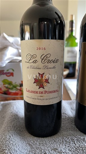 Bordeaux Lalande-de-pomerol Château Lamothe La Croix 2016