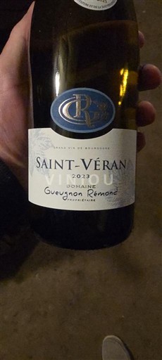 Burgundsko Saint-Véran Domaine Gueygnon Rémond 2023
