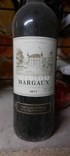 Bordeaux Margaux Chevalier de Ferran Les Caves de Prestige 2017