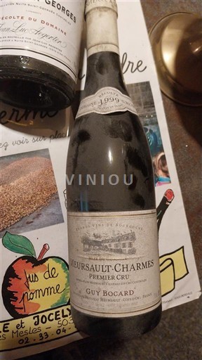 Burgundy Meursault Premier Cru Guy Bocard 1999