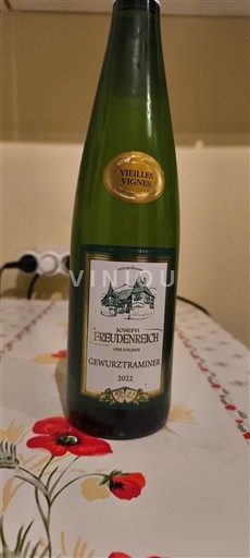 Alsace Gewurztraminer Domaine Freudenreich Vieilles Vignes 2022