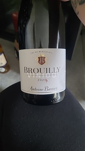 Beaujolais Brouilly Antoine Barrier 2020
