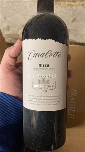 Viner Rouge sec Casalotto Terre di Riccadone 2021 Italien Piemonte Nizza DOCG