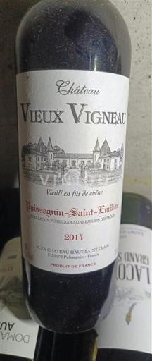 Bordeaux Puisseguin-saint-émilion Château Vieux Vigneau 2014