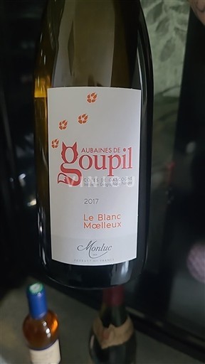 Jihozápad Côtes de Gascogne Monluc Aubaines de Goupil Le Blanc Moelleux 2017