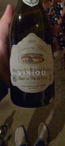 Burgundi Mâcon ja Mâcon-kylät Domaine Chêne Macon-la roche vineuse 2022