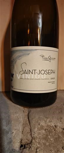 Vallée du Rhône Saint-Joseph Pierre Gaillard 2022