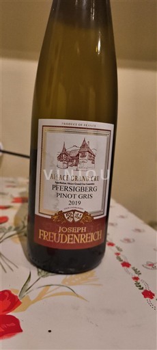 Alsace Pinot xám Grand Cru Joseph Freudenreich Pfersigberg 2019