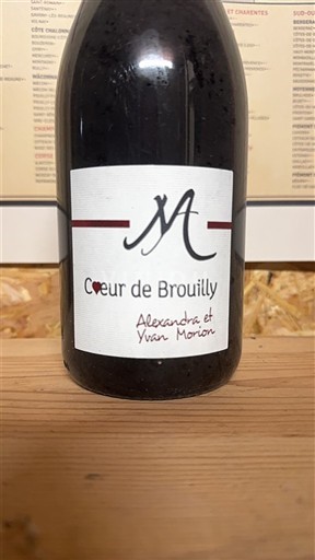 Beaujolais Brouilly Alexandra et Yvan Marion Cœur de Brouilly 2021