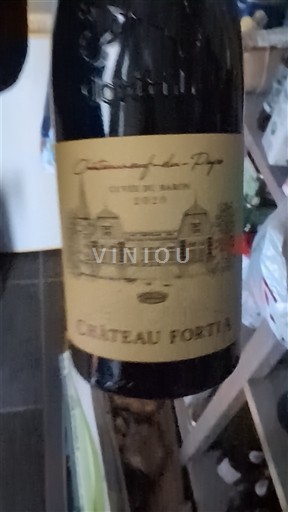 Thung lũng Rhône Châteauneuf-du-pape Château Fortia du Baron 2019