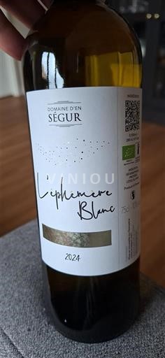 Südwestfrankreich Côtes du Tarn Domaine En Ségur L'éphémère Blanc 2024