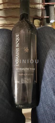 Roussillon Rivesaltes Domaine Roque Neleten.