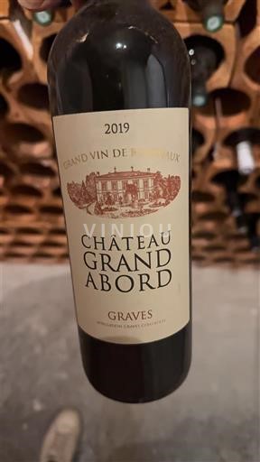 Bordéus Graves Château Grand Abord 2019