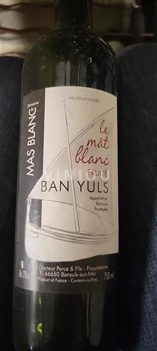 Roussillon Banyuls Mas Blanc Le Mât Blanc Fruité Không niên vụ