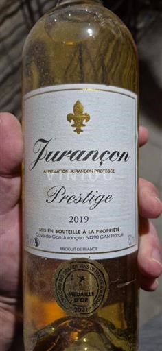 Sudoeste Jurançon Caves de Gan-Jurançon Prestige 2019