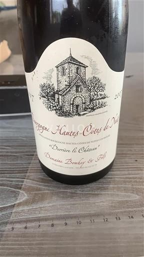 Burgundsko Hautes Côtes de Nuits Domaine Bouhey & Fils Derrière le Château 2017