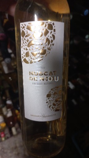 Roussillon Muscat de Rivesaltes Arnaud de Villeneuve Muscat de Noël 2023