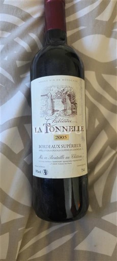 Bordeaux Bordeaux supérieur Château La Tonnelle 2005