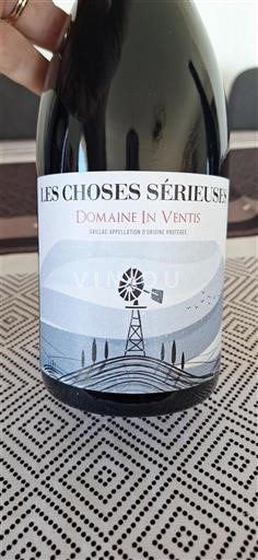 Rhônen laakso Ventoux Domaine In Ventis Les Choses Sérieuses 2023