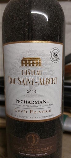 Zuidwest-Frankrijk Pécharmant Château Roc Saint-Albert Prestige 2019