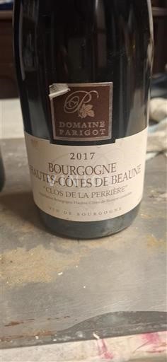 Burgundi Määrittelemätön Domaine Parigot Clos de la Perrière 2017