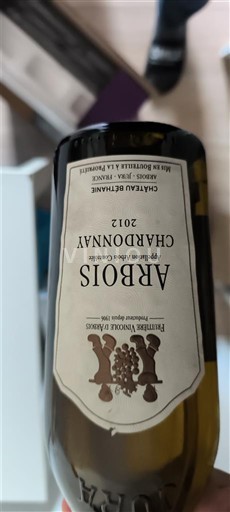 Jura Arbois Château Bethanie 2012