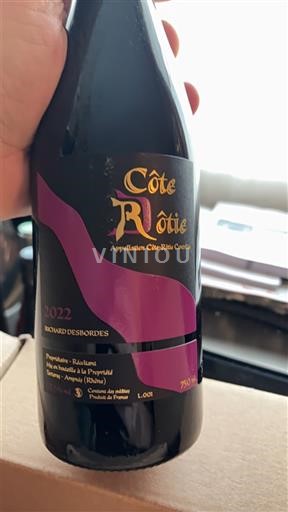 Rhône Valley Côte-Rôtie Richard Desbordes 2022