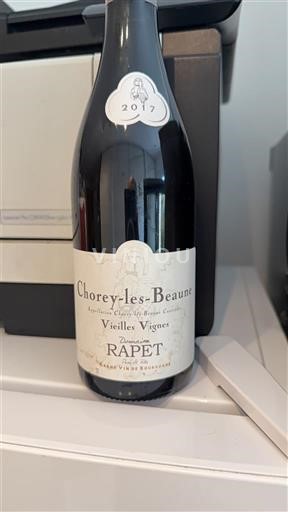 Burgundi Chorey-lès-Beaune Domaine Rapet Vieilles Vignes 2017