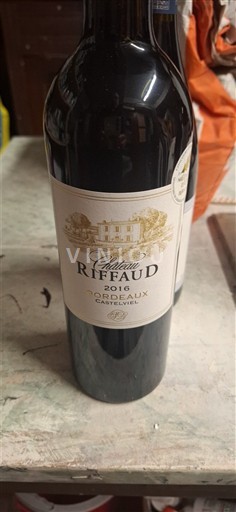 Bordeaux Château Riffaud 2016