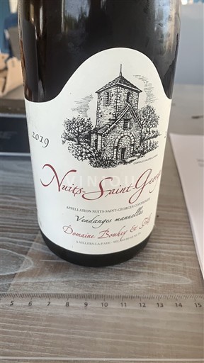 Burgundsko Nuits-saint-georges Domaine Bouhey & Fils Vendanges manuelles 2019