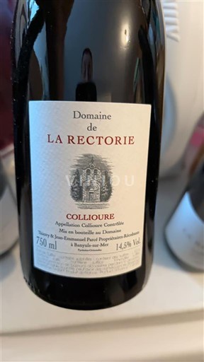 Roussillon Collioure Domaine La Rectorie Não Sazonado