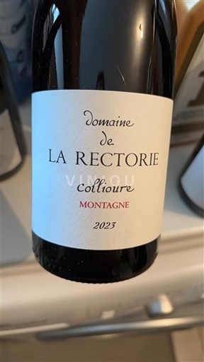 Roussillon Collioure Domaine La Rectorie Montagne 2023