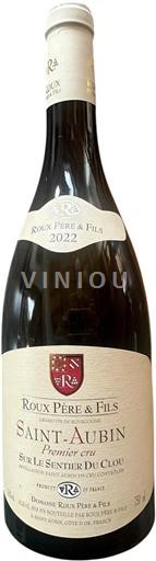 Burgundy Saint-Aubin Premier Cru Roux Père & Fils Sur Le Sentier Du Clou 2022